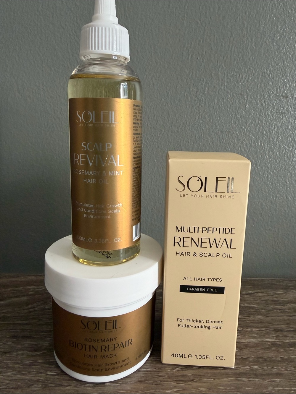 SOLEIL Scalp Revival & Strengthening Trio